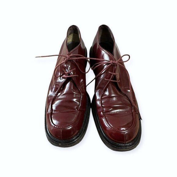 Very Rare Vintage Granello‎ (Prada) Lace Up Wedge Shoes, Size 38EU - Picture 3 of 12